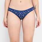 Ladies' Cotton Panty, Navy Blue, small image number null